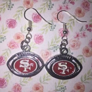 San Fransisco 49’er Earrings